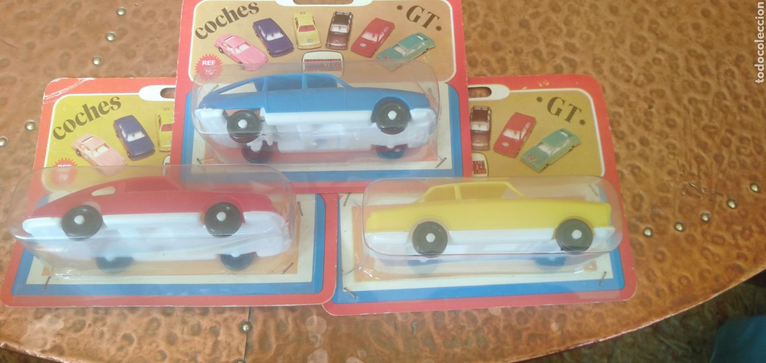Auto in scala: LOTE DE COHES ANTIGUOS GT NOVOLINEA DE PLASTICO