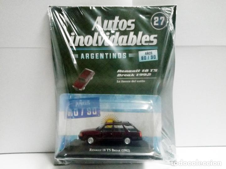 Voitures &agrave; l'&eacute;chelle: RENAULT 18 TS BREAK 1992 SALVAT ESCALA 1:43 AUTOS INOLVIDABLES ARGENTINOS A&Ntilde;OS 80 / 90 - COCHE R-18