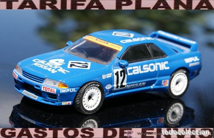 Coches a escala: NISSAN SKYLINE R32 modificadas las llantas ESCALA 1:43 DE DEL PRADO en caja no original