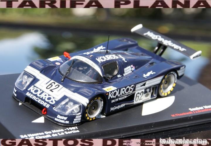 Coches a escala: SAUBER MERCEDES C9 24 HORAS DE LEMANS 1987 ESCALA 1:43 DE ALTAYA EN CAJA