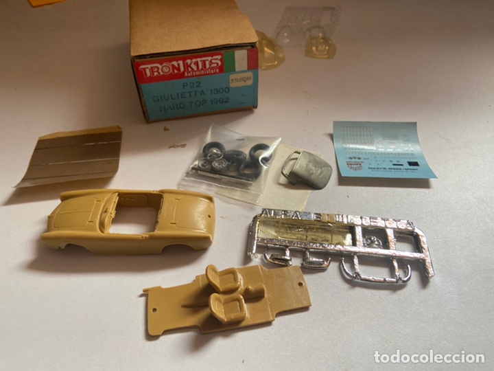 Voitures &agrave; l'&eacute;chelle: 1:43 TRON KITS KIT DE MONTAJE ALFA ROMEO GIULIETTA 1300 SPYDER 1962 COMO NUEVO CON CAJA