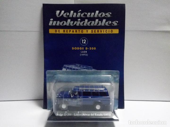 Model Cars: DODGE D-200 LADE 1972 L&Iacute;NEAS A&Eacute;REAS DEL ESTADO ARGENTINA - SALVAT ESCALA 1:43 - COCHE AVIACI&Oacute;N D200