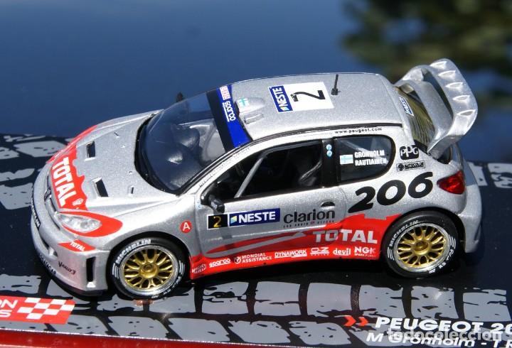 Ixo 1/43 - Peugeot 206 WRC N°2 Winner Rallye Chypre 2002