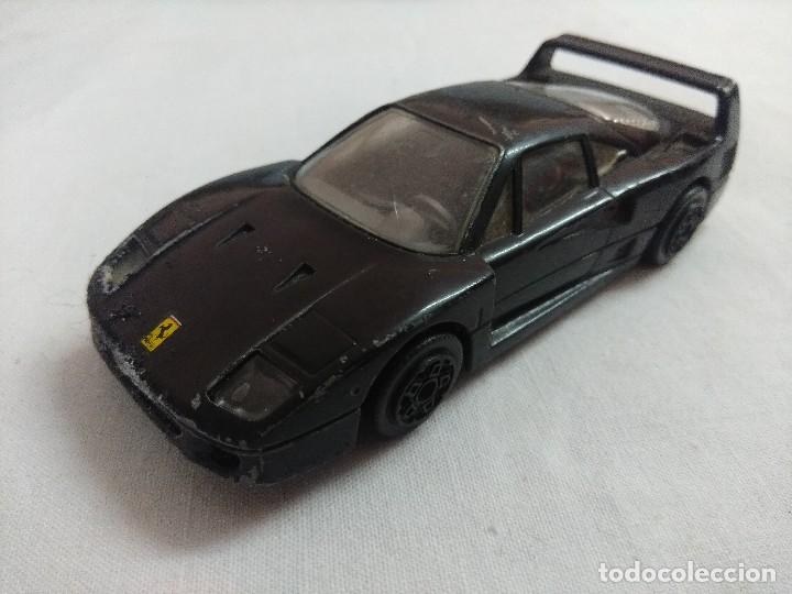 Coches a escala: BURAGO FERRARI F40/EN METAL.