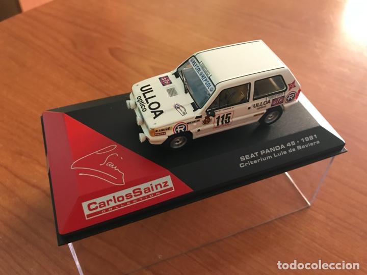 Voitures &agrave; l'&eacute;chelle: SEAT PANDA 45 1981 CARLOS SAINZ-LACALLE CRITERIUM LUIS DE BAVIERA 1:43 ALTAYA + FASCICULO
