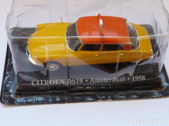 Coches a escala: Citroen DS19 de Amsterdam de 1958, Coleccion Taxis del Mundo Altaya 2001