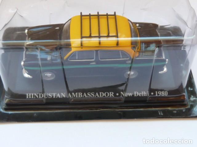 Voitures &agrave; l'&eacute;chelle: Coche HINDUSTAN AMBASSADOR de Nueva Delhi de 1980, Coleccion Taxis del Mundo Altaya 2001