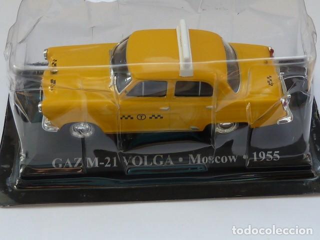 Voitures &agrave; l'&eacute;chelle: Coche GAZ M-21 VOLGA de Moscu de 1955, Coleccion Taxis del Mundo Altaya 2001