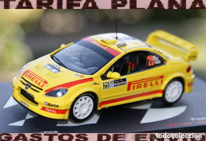 Coches a escala: PEUGEOT 307 WRC RALLY DE ARGENTINA 2006 GIGI GALLI - GIOVANNI BERNACCHINI ESCALA 1:43 DE ALTAYA EN