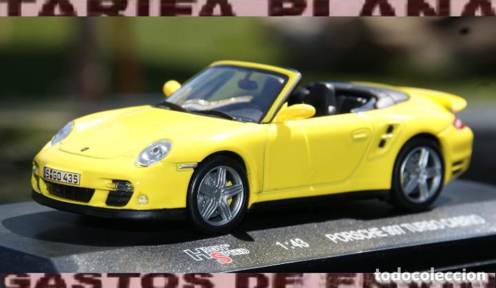 Model Cars: PORSCHE 911 (997) TURBO CABRIO ESCALA 1:43 DE HIGH SPEED EN SU CAJA