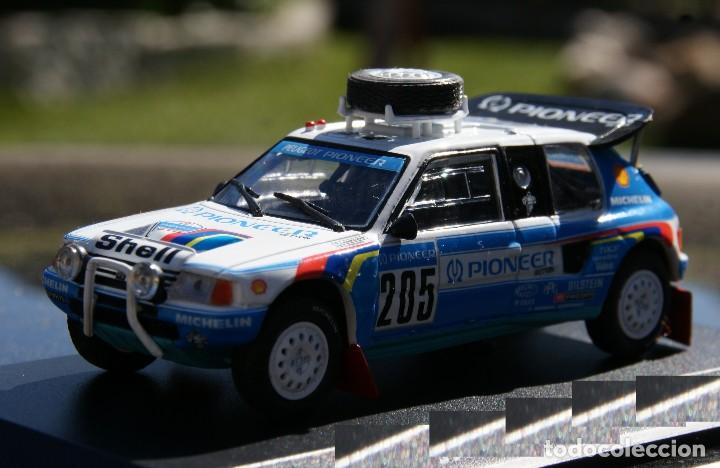OTTO 1/18 PEUGEOT 205 T16 GRAND RAID PARIS-DAKAR RALLY 1987 A