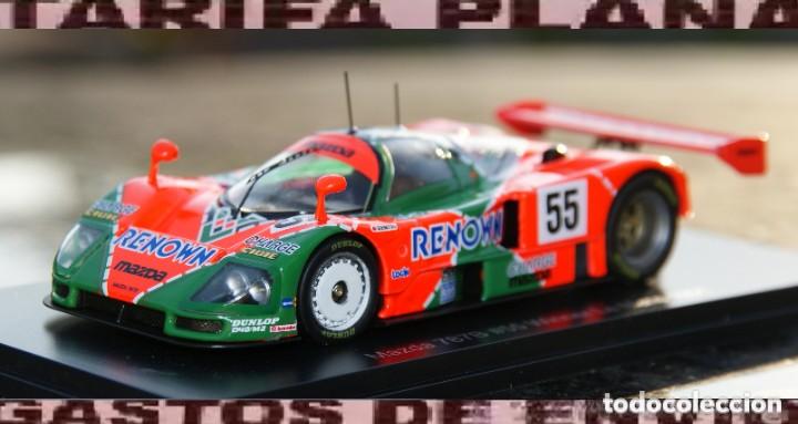 MAZDA 787B WEIDLER HERBERT GACHOT WINNER 24 HORAS LE MANS 1991 escala 1:43 de spark en su caja
