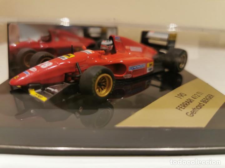 Voitures &agrave; l'&eacute;chelle: Onyx Ferrari 412 T1 G.Berger 1/43