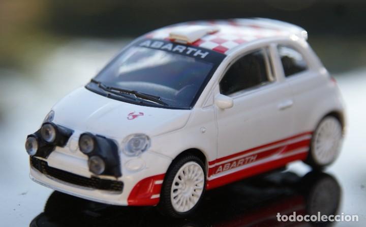 Coches a escala: ABARTH 500 RALLY R3T ESCALA 1:43 DE MONDOMOTORS EN CAJA no original