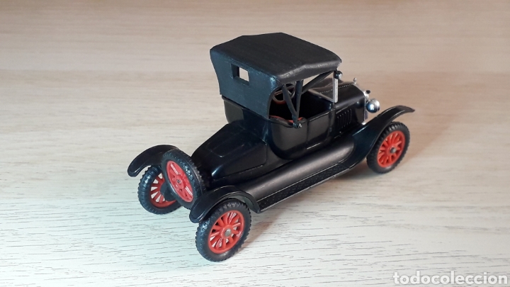 Coches a escala: Ford T *negro* nº 6, plástico esc. 1/43, Anguplas Super Mini-Cars made in Spain, original año 1963. - Foto 4 - 217349291