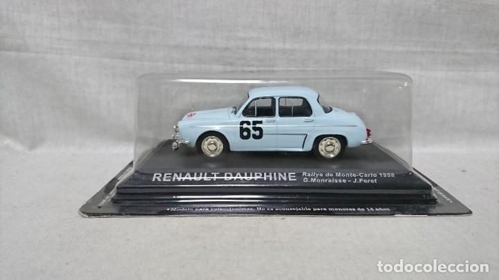 Model Cars: RENAULT DAUPHINE RALLYE DE MONTE-CARLO 1958 , ESCALA 1:43