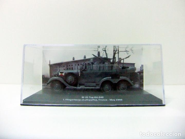 Model Cars: MERCEDES BENZ W-31 TYP G4-540 LUFTWAFFE 1940 - ALTAYA COCHE 1:43 EJ&Eacute;RCITO ALEM&Aacute;N MILITAR W31 3 EJES