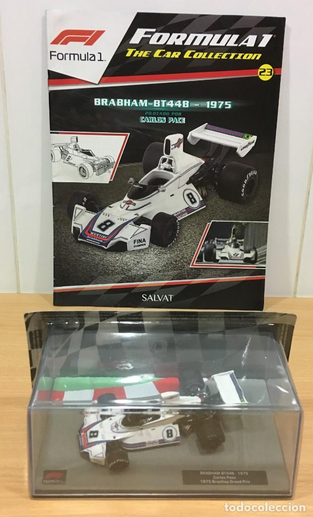 Model Cars: F&Oacute;RMULA 1 THE CAR COLLECTION F1 23 - BRABHAM BT44 B (1975) - CARLOS PACE. IXO SALVAT, 1/43