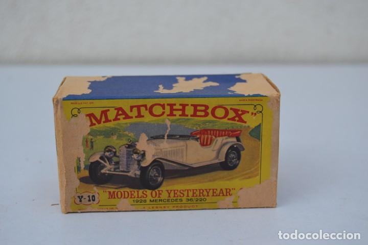 Voitures &agrave; l'&eacute;chelle: MATCHBOX MODELS OF YESTERDAY 1928 MERCEDES 36/220 CAJA