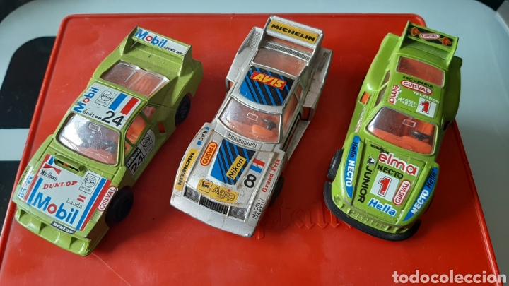 Coches a escala: Lote Guisval rally a&ntilde;os 80