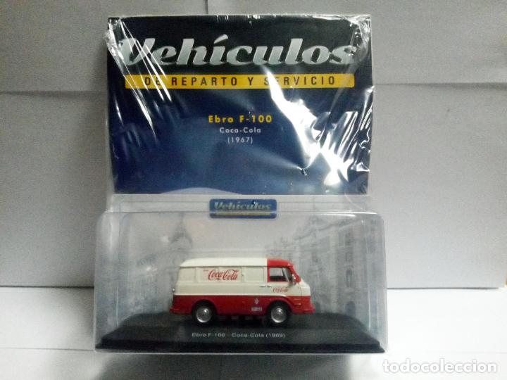 Voitures &agrave; l'&eacute;chelle: EBRO F-100 COCA-COLA 1967 - SALVAT ESCALA 1:43 FURGONETA REPARTO MATR&Iacute;CULA BARCELONA F100 1969