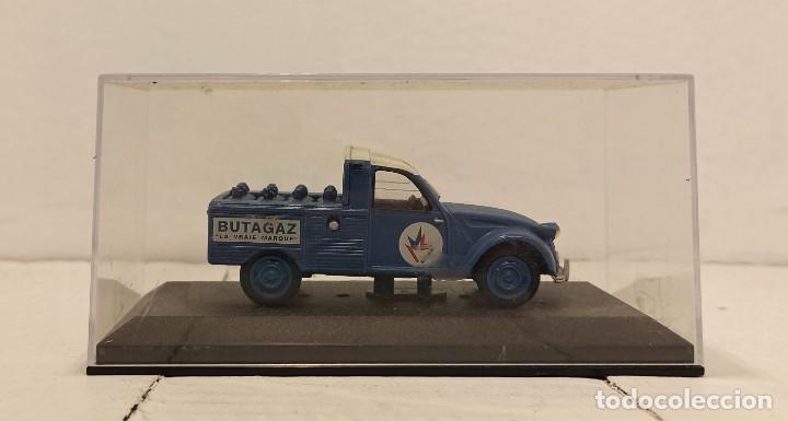 Coches a escala: Coche Colecciones Altaya Escala 1:43 Citroen 2CV Pick-up Butagaz