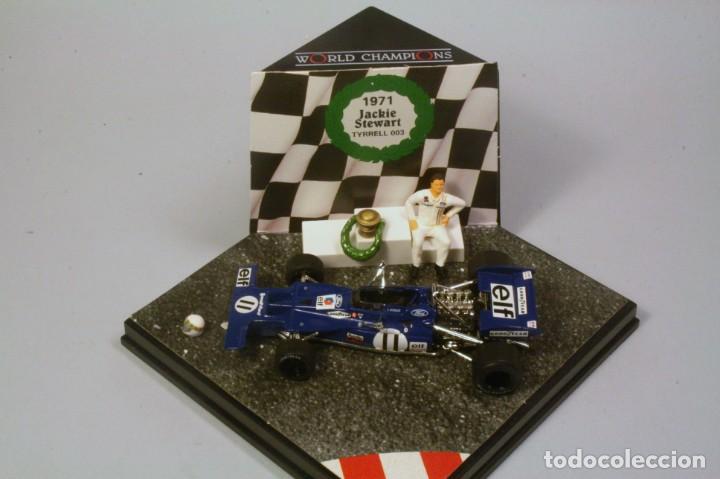 Model Cars: QUARTZO. Escala 1/43. Tyrrell 003 #11 World champion 1971 Stewart (Limited Edition)