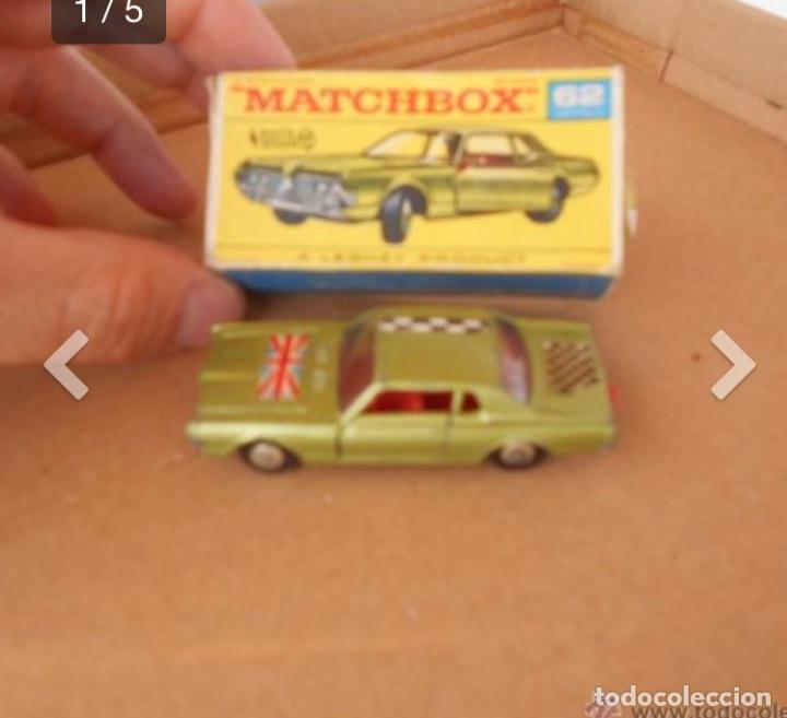 Voitures &agrave; l'&eacute;chelle: ANTIGUO MERCURY COUGAR MATCHBOX LESNEY NUMERO 62