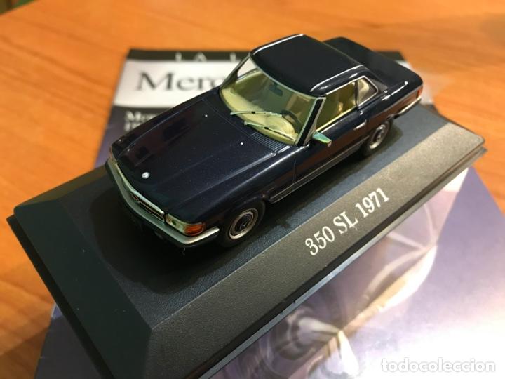 Auto in scala: MEERCEDES 350 SL 1971 ALTAYA + FASCICULO 1:43 NUEVO EN CAJA METACRILATO Cristinomodels