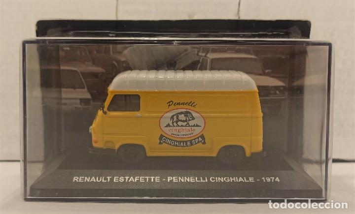 Auto in scala: Coche Coleccion Escala 1/43 Renault Estafette Pennelli Cinghiale (1974)