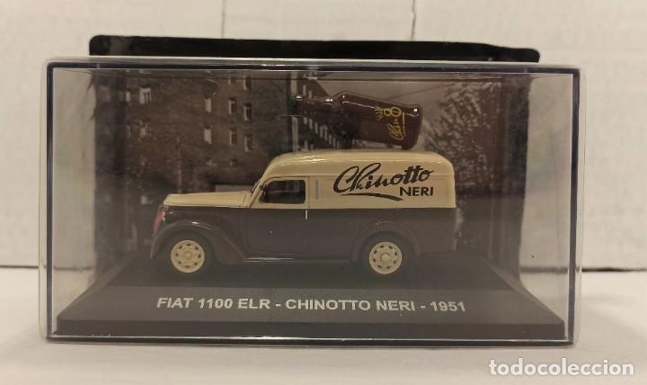 Auto in scala: Coche Coleccion Escala 1/43 Fiat 1100 ELR Chinotto Neri (1951)