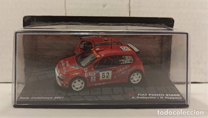 Auto in scala: Coche Coleccion Rallye de Catalunya Escala 1/43 Fiat Punto S1600 (2001)