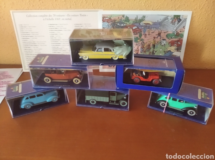 tintin,colección completa 70 coches - Compra venta en todocoleccion