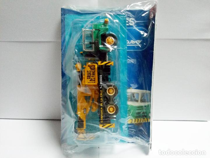 Coches a escala: CAMI&Oacute;N PEGASO 3076 D GR&Uacute;AS LOS PA&Ntilde;EROS 1976 SALVAT N&ordm; 52 1:43 GR&Uacute;A LUNA CARAVACA DE LA CRUZ MURCIA