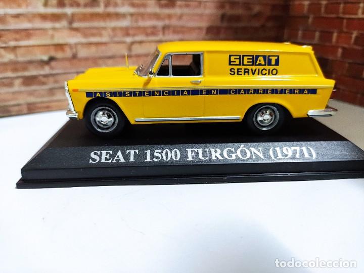 Auto in scala: SEAT 1500 FURGON ASISTENCIA EN CARRETERA SEAT, 1971, IXO ALTAYA, 1/43, NUEVO
