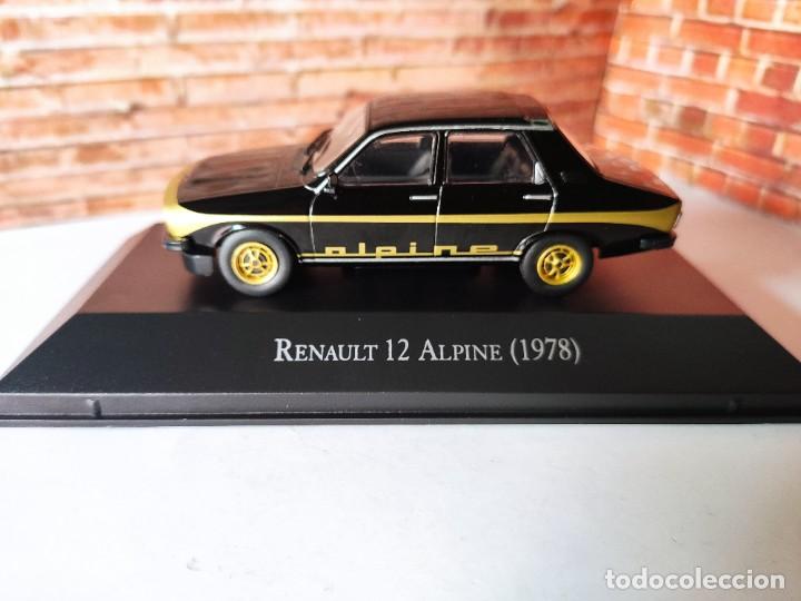 Model Cars: RENAULT 12 ALPINE 1978, SALVAT, ESCALA 1/43, NUEVO