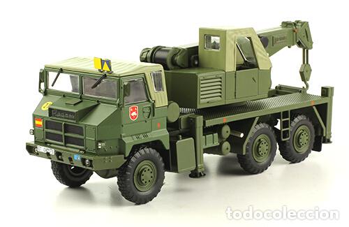 Coches a escala: Pegaso 7323 A&Ntilde;O 1990, GRUA EJERCITO DE TIERRA, SALVAT 1/43, NUEVO