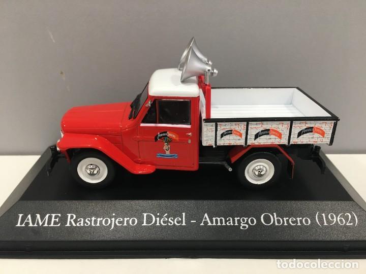 Auto in scala: FURGONETA IAME RASTROJERO DI&Eacute;SEL- AMARGO OBRERO 1962. ESCALA 1/43