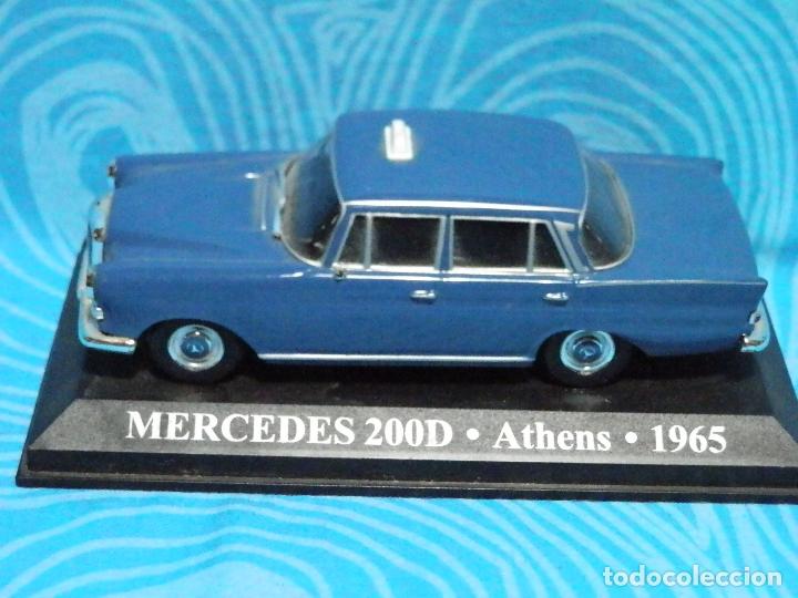 Model Cars: MERCEDES 200D-ATHENS- 1965 ESCALA 1:43