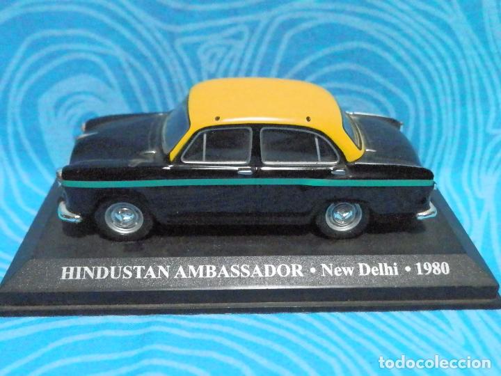 Model Cars: HINDUSTAN AMBASSADOR-NEW DELHI 1980- ESCALA 1:43
