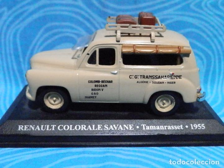 Model Cars: RENAULT COLORALE SAVANE-TAMANRASSET 1955- ESCALA 1:43