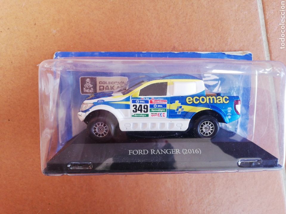 Model Cars: Colecci&oacute;n Dakar, Ford Ranger (2016)N&deg;349