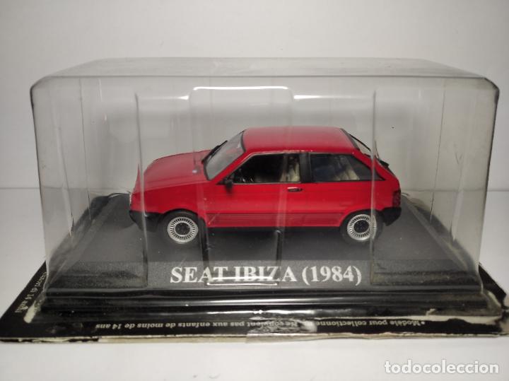Model Cars: SEAT IBIZA MK1 DE IXO ALTAYA SALVAT 1,43 NUEVO EN SU CAJA BLISTER