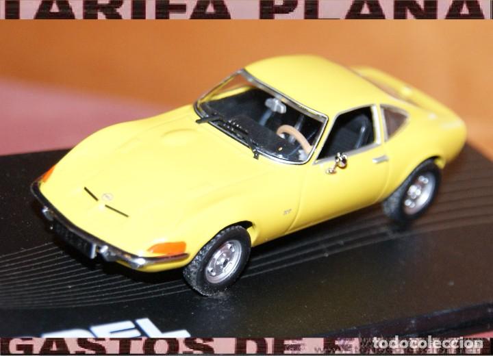 Auto in scala: opel gt 1965-1973 ESCALA 1:43 de altaya EN CAJA