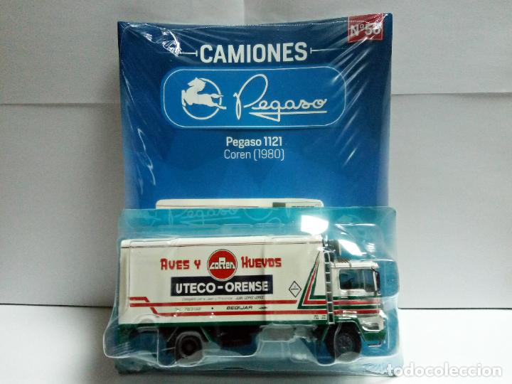 Auto in scala: CAMI&Oacute;N PEGASO 1121 COREN 1980 - SALVAT ESCALA 1:43 - FRIGOR&Iacute;FICO UTECO-ORENSE BEGIJAR MATR&Iacute;CULA JAEN