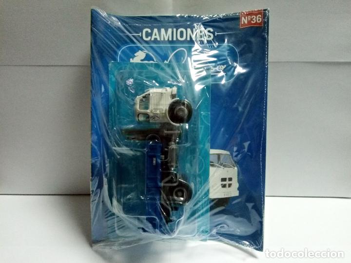 Model Cars: CAMI&Oacute;N PEGASO 3041 1980 - SALVAT ESCALA 1:43 CAMI&Oacute;N 2 EJES PLUMA GR&Uacute;A CONSTRUCCI&Oacute;N MATR&Iacute;CULA MADRID