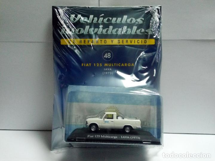 Auto in scala: FIAT 125 MULTICARGA IAVA 1973 - SALVAT ARGENTINA ESCALA 1:43 VEH&Iacute;CULOS REPARTO COCHE PICKUP PICK UP