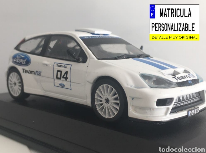 Voitures &agrave; l'&eacute;chelle: 1/43 Ford Focus Rs Team decoracion artesanal