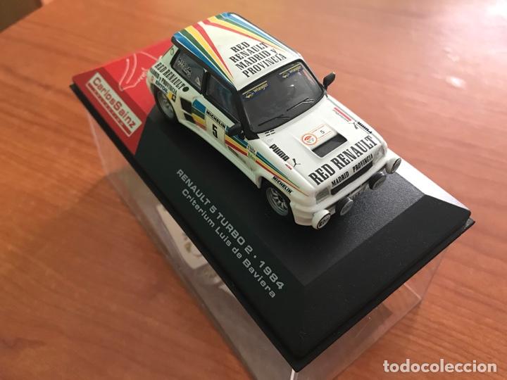 Voitures &agrave; l'&eacute;chelle: RENAULT 5 TURBO 2 1984 CRITERIUM LUIS DE BAVIERA 1:43 CARLOS SAINZ.A.BOTO ALTAYA Cristinomodels