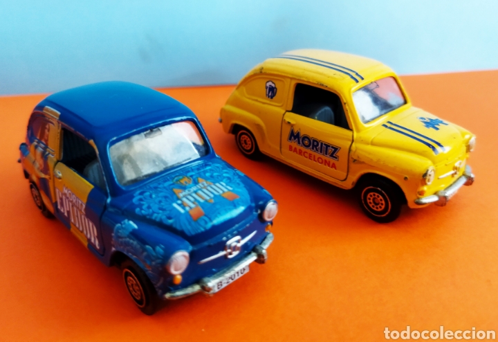 Coches a escala: Lote 2 seiscientos de Cervezas Moritz.Guisval